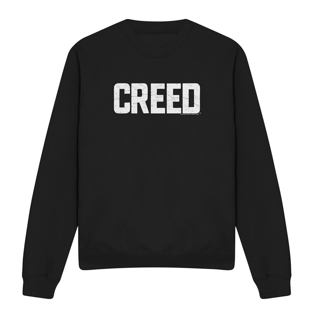 Creed Unisex Vuxen Tröja med Sprickig Logotyp