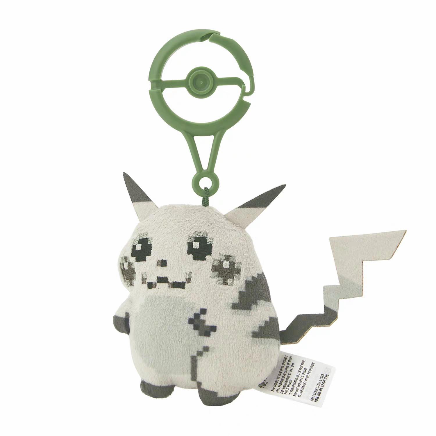 Within Stock Genuine PokMon 30th Anniversary Limited Edition Flash Pikachu Pixel Pikachu Pendant Special Collection GiftsToys Pokemon Genuine