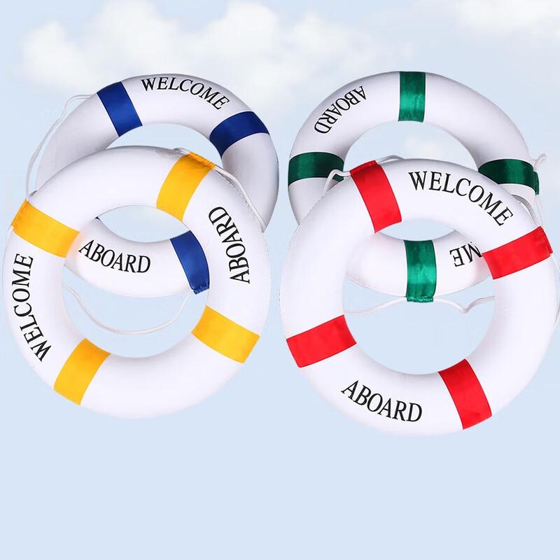 Mediterranean Ocean Theme Decorative Lifebuoy