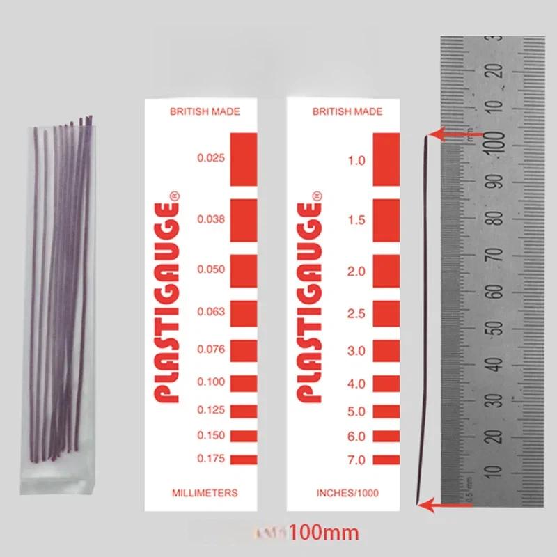 PL-A Bearing Plastic Clearance Gauge 0.025-0.175 Mm Measuring Tool PLASTIGAUGE for Precision Measurement