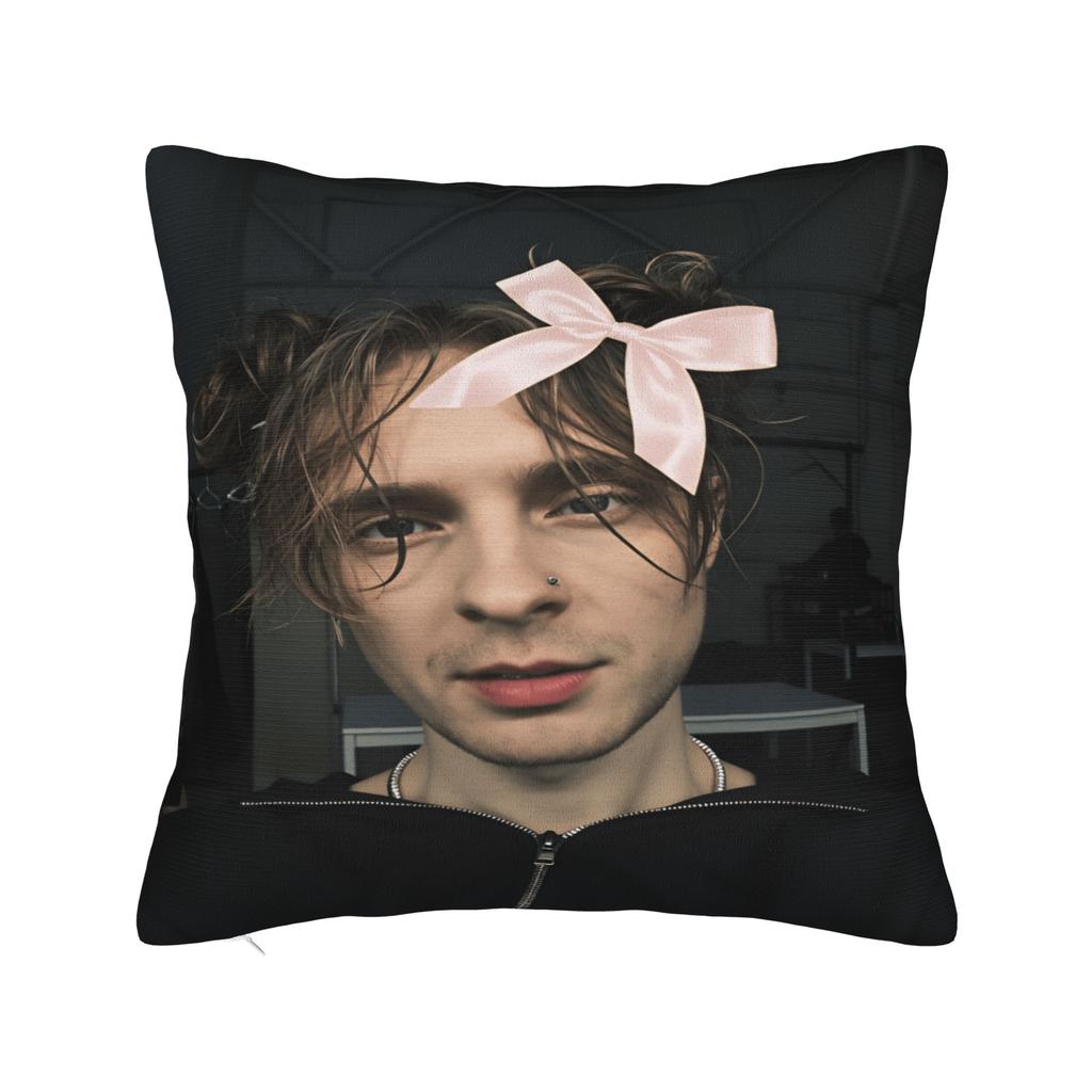 E-Egor Kreed EK Rapper Pillow Cover Funny Pillow Case For Sofa Home Decoration Custom Cushion Cover Birthday Gift