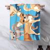 A pack of Chihuahuas, basic blue color Soft Face Towel Quick Dry Pool Bath Cotton Towels Absorbent