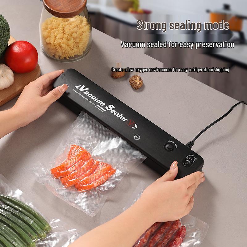 Aparat de etanșare în vid automat compact pentru conservarea alimentelor acasă