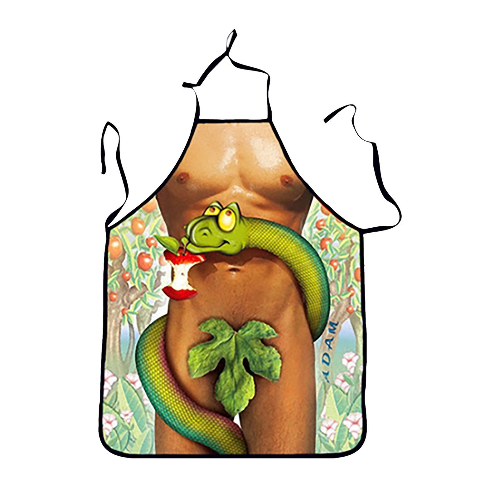 

Фартук для кухни, фартук для уборки дома с принтом