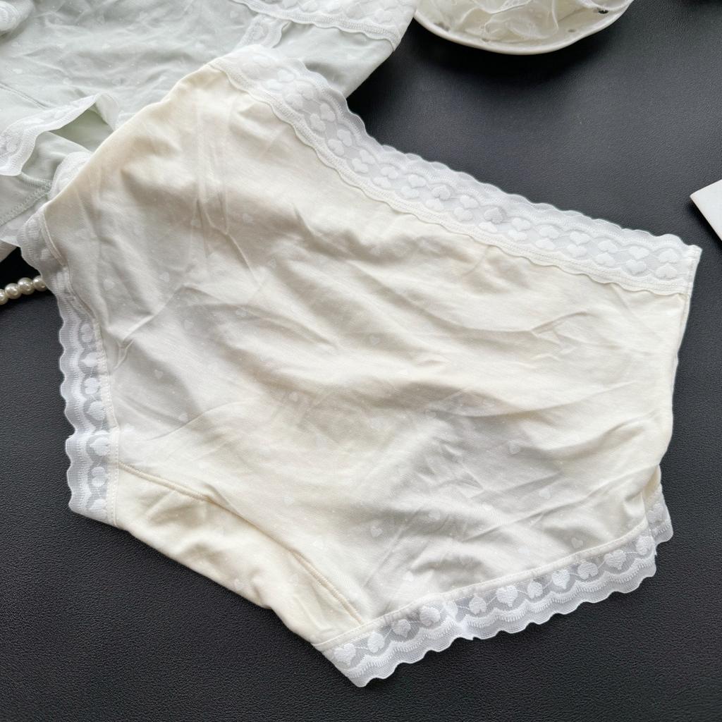 Ladies Summer Comfortable Breathable Long Crotch Bag Hip No Trace Middle Waist Triangle Briefs