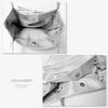 Tote Bag A4 Vertical Ladies Large Capacity Cute Stylish Adult Commuting Synthetic Leather Shoulder Bag Handbag Bag Soft Vertical R63 Ivory [Cross