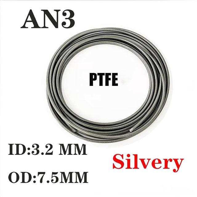 AN3 Motorrad Auto Hydraulischer Bremschlauch Automobil Racing Nylon PTFE Stahlgewebe Kupplung Universell Scheibenbremse Ölleitung 1/8