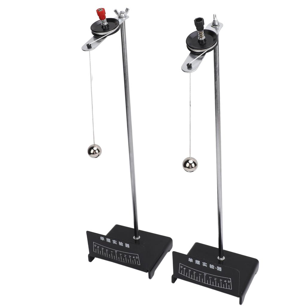2 ST Enkel Gunga Fysik Experiment Utrustning Mekanisk Vibration Metall Pendelkula