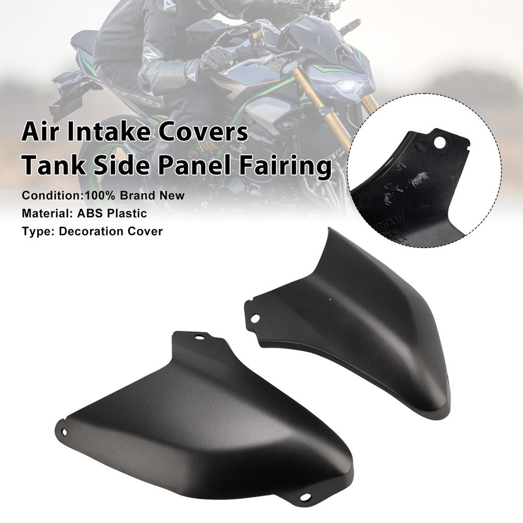 Air Intake Covers Tank Side Panel Fairing For Kawasaki Z900 2025-2026 Matte Gray