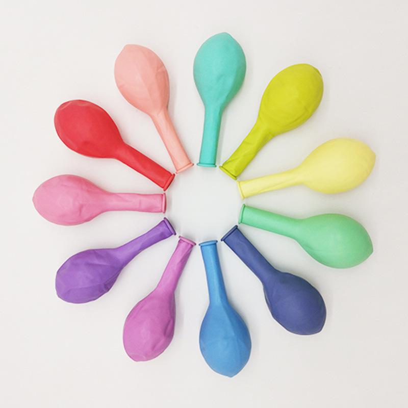 Colorful Macaron Balloons for Children's First Birthday Party Decoration