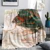 Heaven Official's Blessing Print Flannel Blanket,High Quality Comfortable for All Seasons,Home Decor,Warmth and Comfort,Perfect for Christmas Gifts