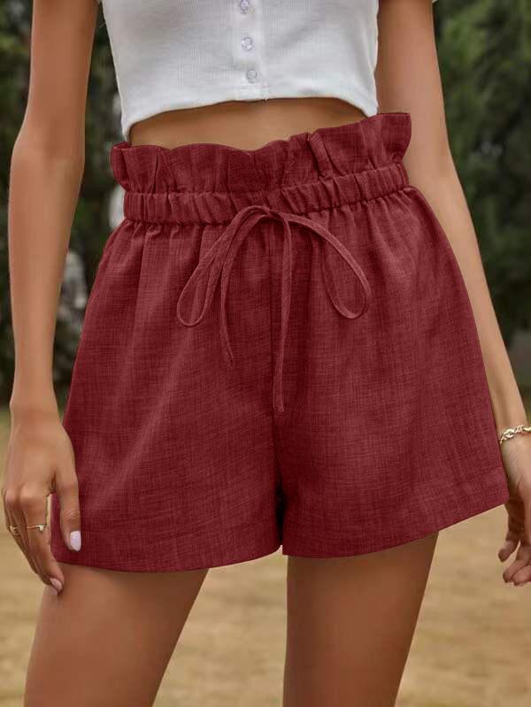 Women's Shorts Summer Casual Cotton Shorts Large Size