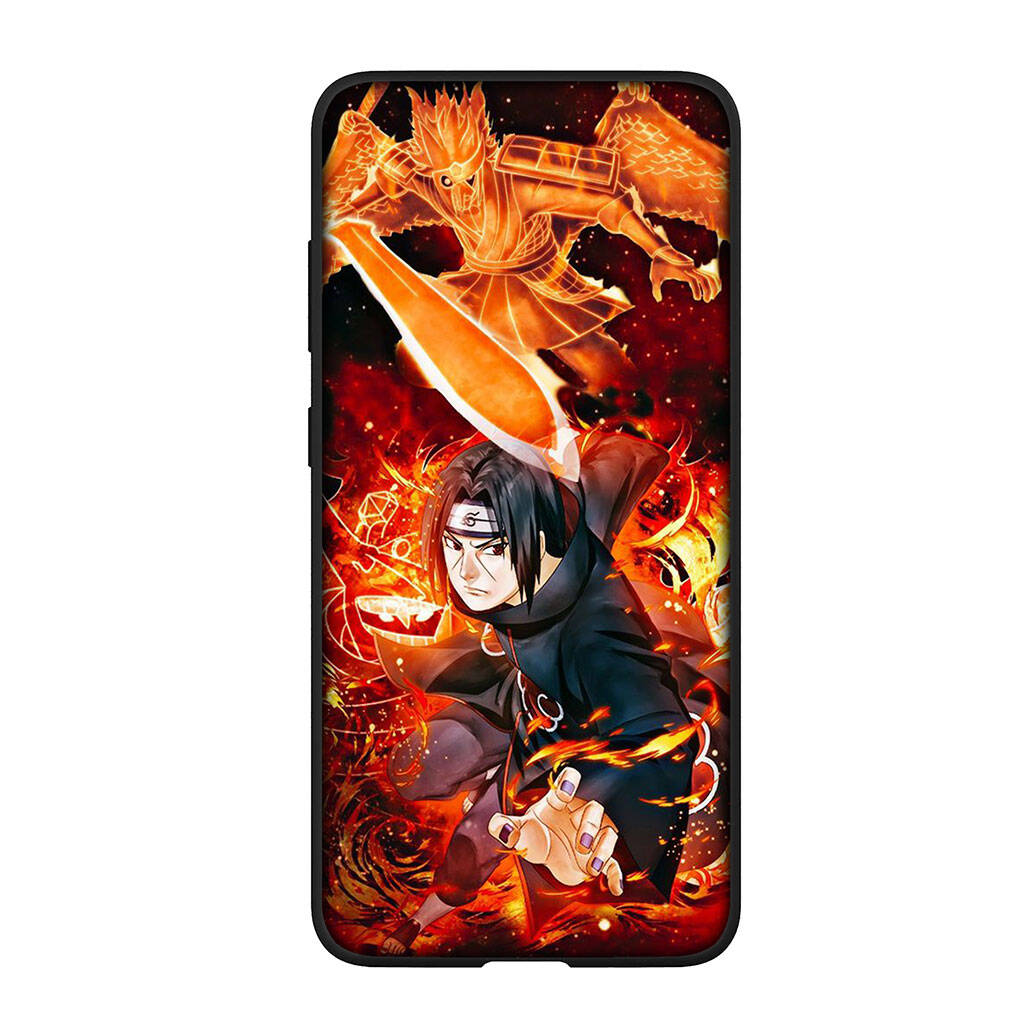 For Samsung Galaxy S25 S24 S23 iPhone 17 16 15 Xiaomi Redmi Note 14 13 12 11 Plus Pro Max XR A57 Phone Case Cartoon Uchiha Sasuke Naruto OPPO Huawei