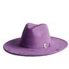 Classic Camel Suede Hat Wide Brim  New Fedora Hat Men Women Autumn Winter Felt Hats Classic Church Fedoras Chapeau Sombrer