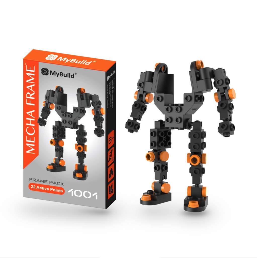 MyBuild 1001 Mecha Frame Block Robot Base Assembly Set Freely Customizable Compatible with Other Brands Recommended for Ages 10 and Up