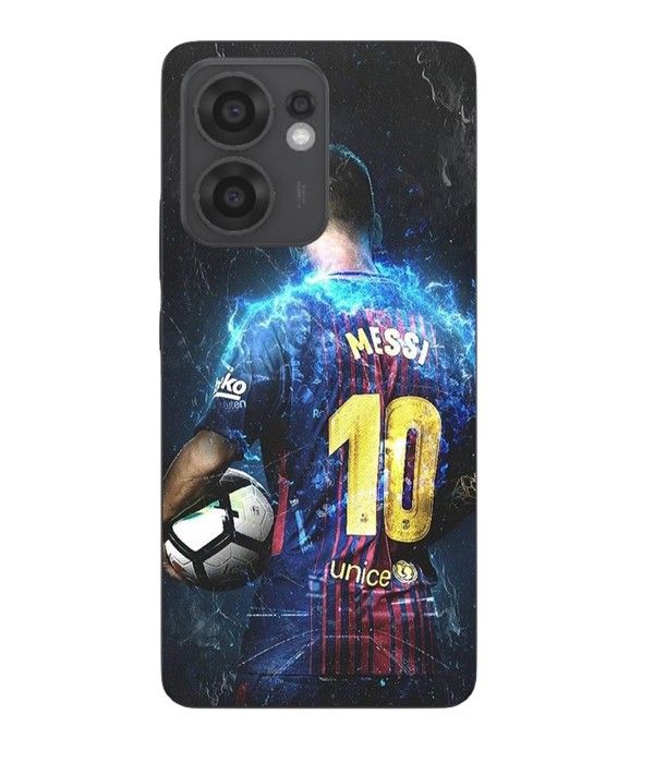 Coque Maniacase Pour Oppo Reno 13F Lionel Messi Football Superstar