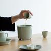 Song Qing Ceramic Tea Residue Jar & Brush Washer Set