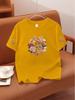 2026 Summer Unisex National Trend Cotton T-Shirt: Chinese Style, Loose Fit, Short Sleeve