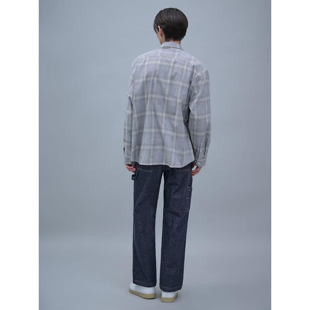 SHIFT.G Mallet Raw Denim Pants Navy