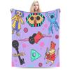 Cozy Blanket Travel Car Horror Cartoon C-Coraline Bedding Throws Novelty  Bedspread For Living Room