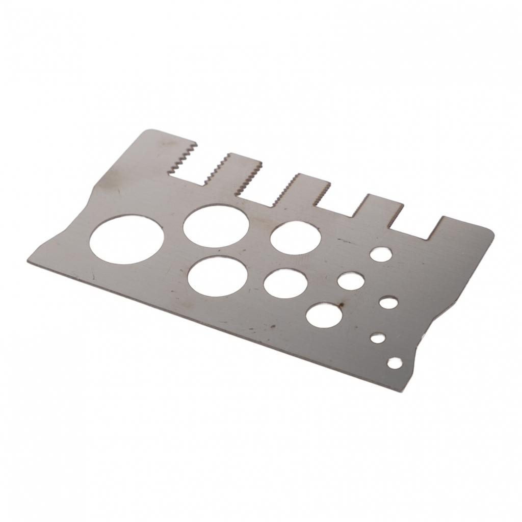 Screw Measuring Tool Stainless Steel Ruler Not Suitable For Outdoor Use