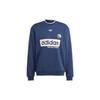 adidas Originals Sweatshirts Herren Mitternachtsindigo Rundhalsausschnitt Verdickt Regular IP7164