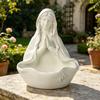Resin Art Ornament, Decorative Table Decoration with Fine Carving, Intricate Design Ornament for Living Room Bedroom Office Home Garden Balcony