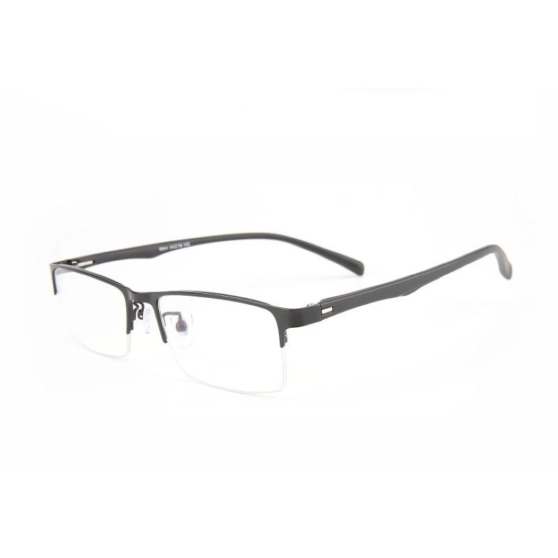 New Sun Photochromic Myopia Glasses Men Student Half Rim Frame Optical Eyewear -1 0 To -6 0 Prescription