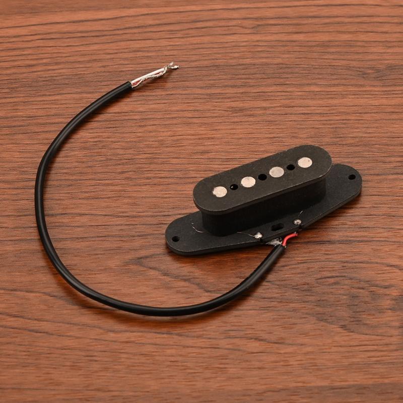 4-String Single Coil GMB520 Bass Guitar Pickup Black Easy To Install for Guitar Lovers Beginner Players Learners Bands