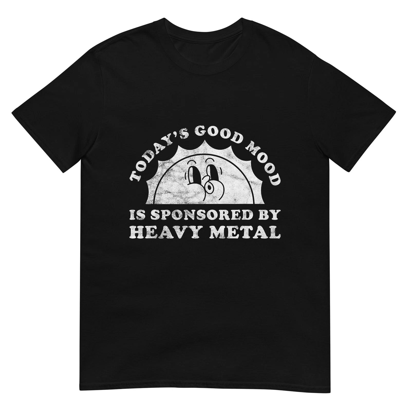 Смешная милая винтажная ретро-футболка Heavy Metal или Heavy Metal M