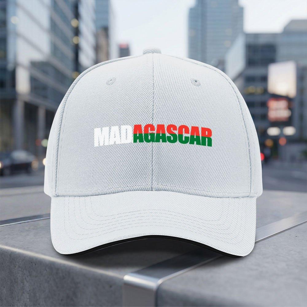 Madagascar Flag Baseball Cap with Malagasy Text  Adjustable Lightweight Breathable Hat for Daily Wear Holidays  Gifts