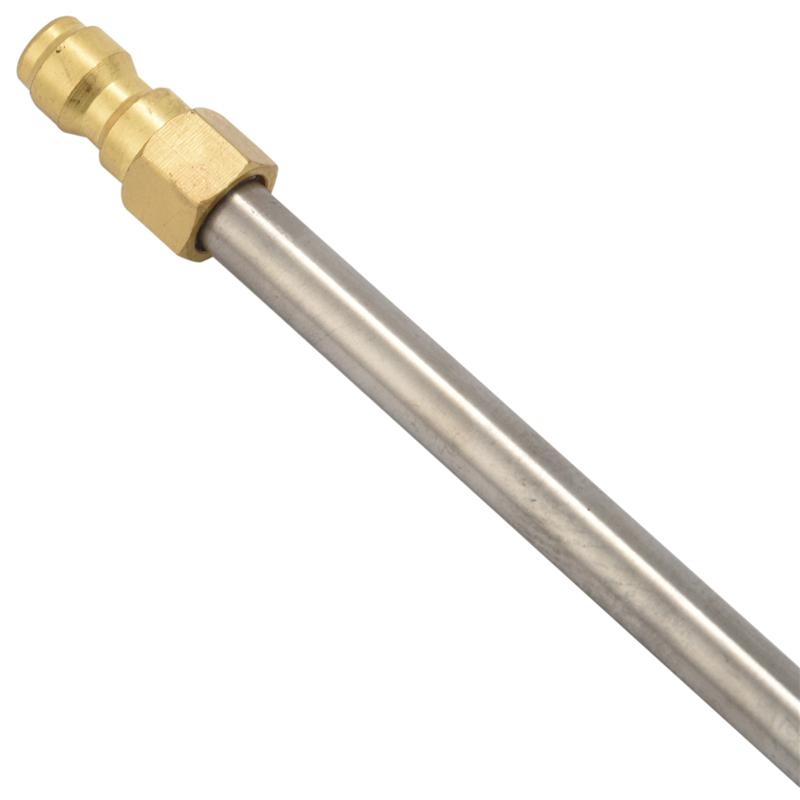Ac29-4X Washer Extension Gutter Cleaner Attachment,High Pressure Washer Gutter Rod For Lance/Wand 1/4 Inch Quick Connect