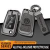2026 Hot For VW VOLKSWAGEN Car TPU Zinc Alloy Key Case Bag Car Key Chain Metal Key Shell For Volkswagen VW Tiguan MK2 Golf 7 MK7