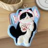 Copyright Cute Cartoon Coral Fleece Dual-Use Hand Towel 