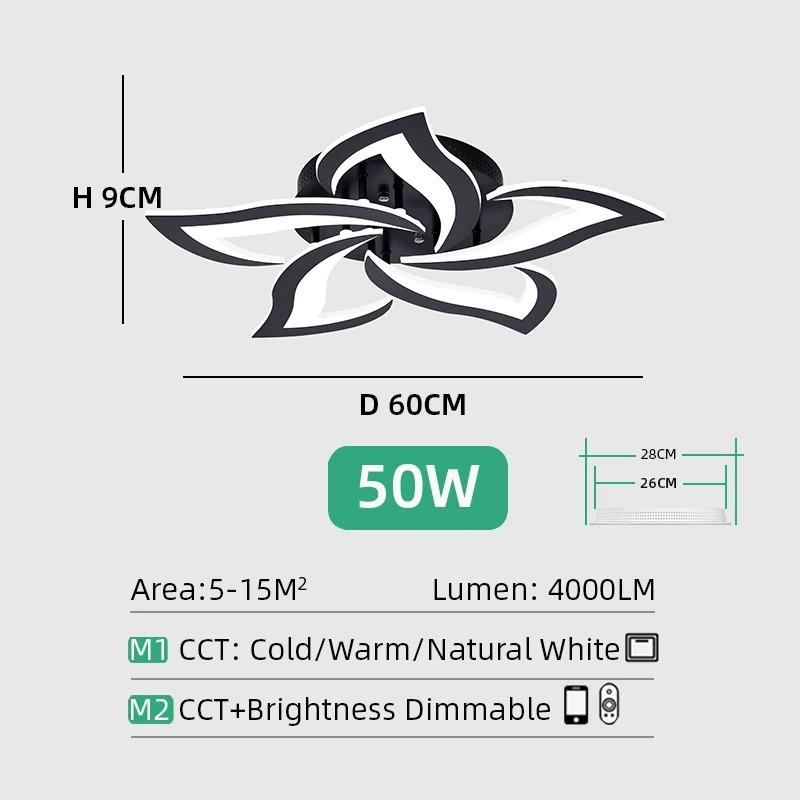 

IRALAN Современная потолочная подвесная люстра с дистанционным управлением, приложение с бесконечным затемнением, потолочные светильники для комнаты, кухни, украшения дома Stepless dimming