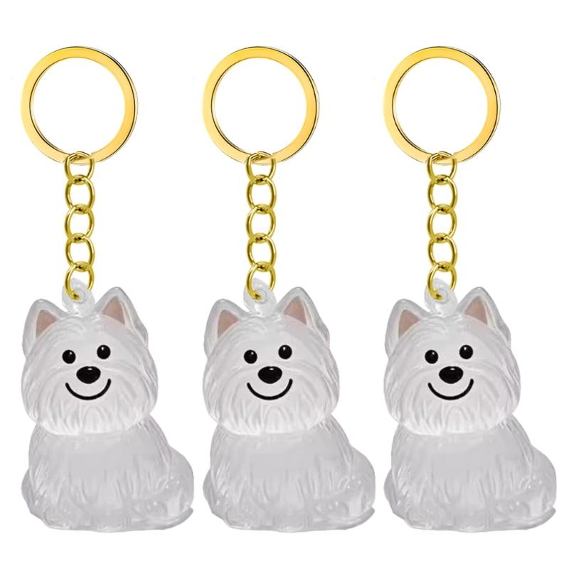 2/3/4/5/10Pcs Compacts Pet Keepsakes Keychain Builts In Hair Storage Case For Memorializing Cats Dogs Keepsakes Pendants
