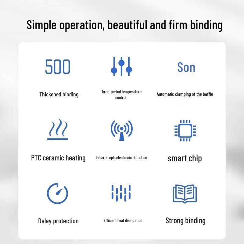 GEPAD JZ-50S Thermal Binding Machine CN Plug (adapter Included)