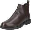 Stiefel Geox Slip-On Echtleder Textil