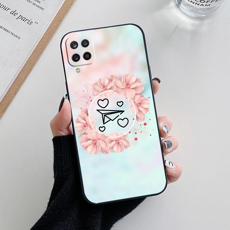 

Для Samsung Galaxy A12 Чехол Мода Мягкий Силиконовый Чехол на Заднюю Панель для Samsung Galaxy M12 M22 M32 M52 5G Чехол для Телефона etui Fundas Милый For Samsung A12