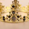 1Pc Metal Crown Cake Topper Gold Color Cake Decorative Topper Wedding Princess Birthday Baby Cake Dessert Decoration Flags