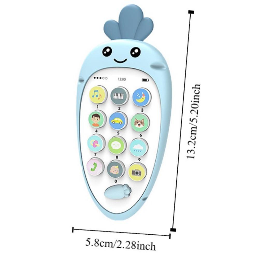 Voice Toy Phones Musical Toys Simulation Phone Control Music Sleeping Toy  Birthday Gifts