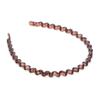 Elastic Plastic Leopard 1 pc Fashion Mens Women Unisex Black Hair Head Hoop Band Sport Headband Hairband Accessories