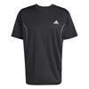 Comfortable Versatile Stylish Solid Color Short Sleeve T-Shirt Men Tops Black JZ8488