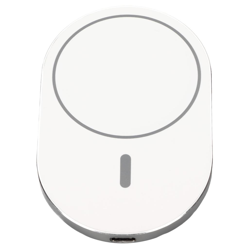 Magnetic Wireless Car   360 Degree Rotation Round 15W Strong Magnet Phone Wireless   for Car Home