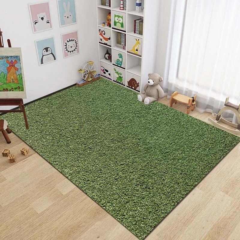 Football Carpet Large Area Rugs for Living Room Children's Play Anti-slip Home DecorBedroom Bedside Foot Pad Bath Doormat