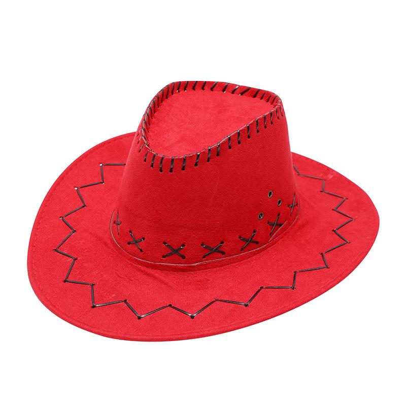 Western cowboy hat men's summer outdoor visor grassland Mongolian hat knight hat travel hat stage prop hat women