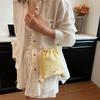 IELGY Fashion Simple Mobile Phone Lucky Bag Bag Lightweight Fresh Drawstring Hand Bag Crossbody