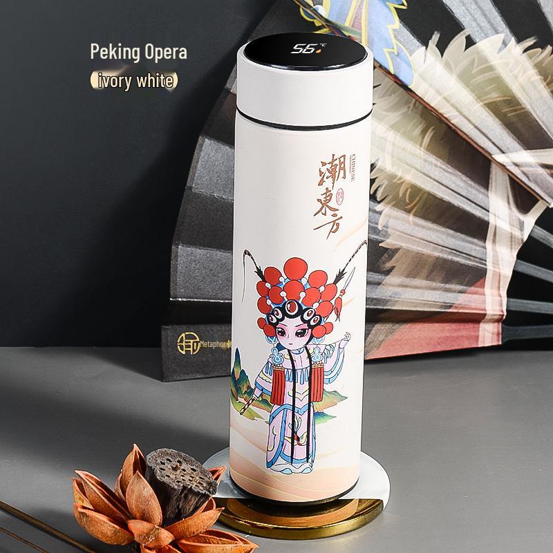 Smart Insulated 304 Stainless Steel Business Cup Gift Set with Printable Logo Anti-Scald Design