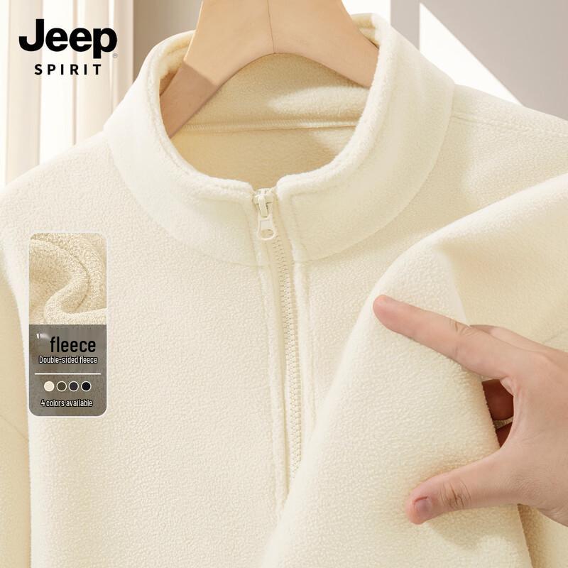 Мужской пуловер с флисовой подкладкой JEEP SPIRIT L