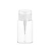 100/150/200 ml Tragbare Reise Nachfüllbare Flasche Leer Kunststoff Nagellackentferner Alkohol Flüssigkeit Drücken Pumpen Spenderflasche